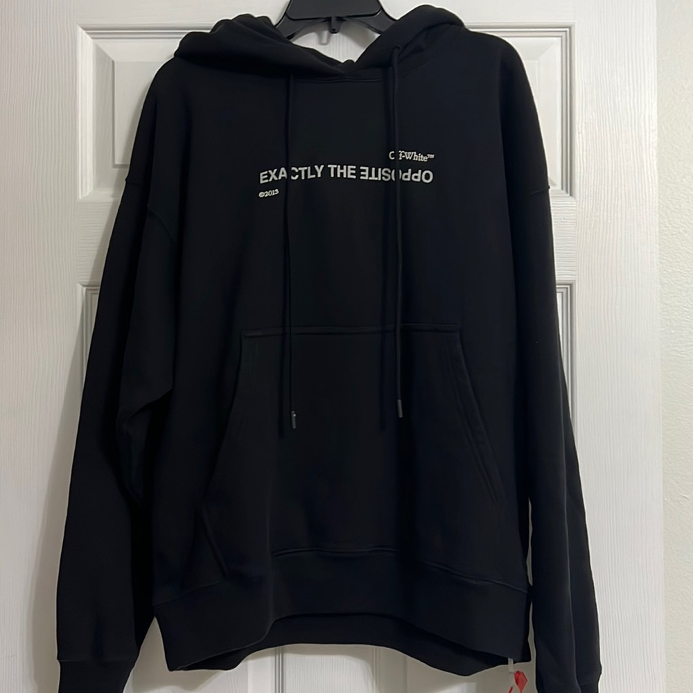 Off White Exactly The Opposite Hoodie